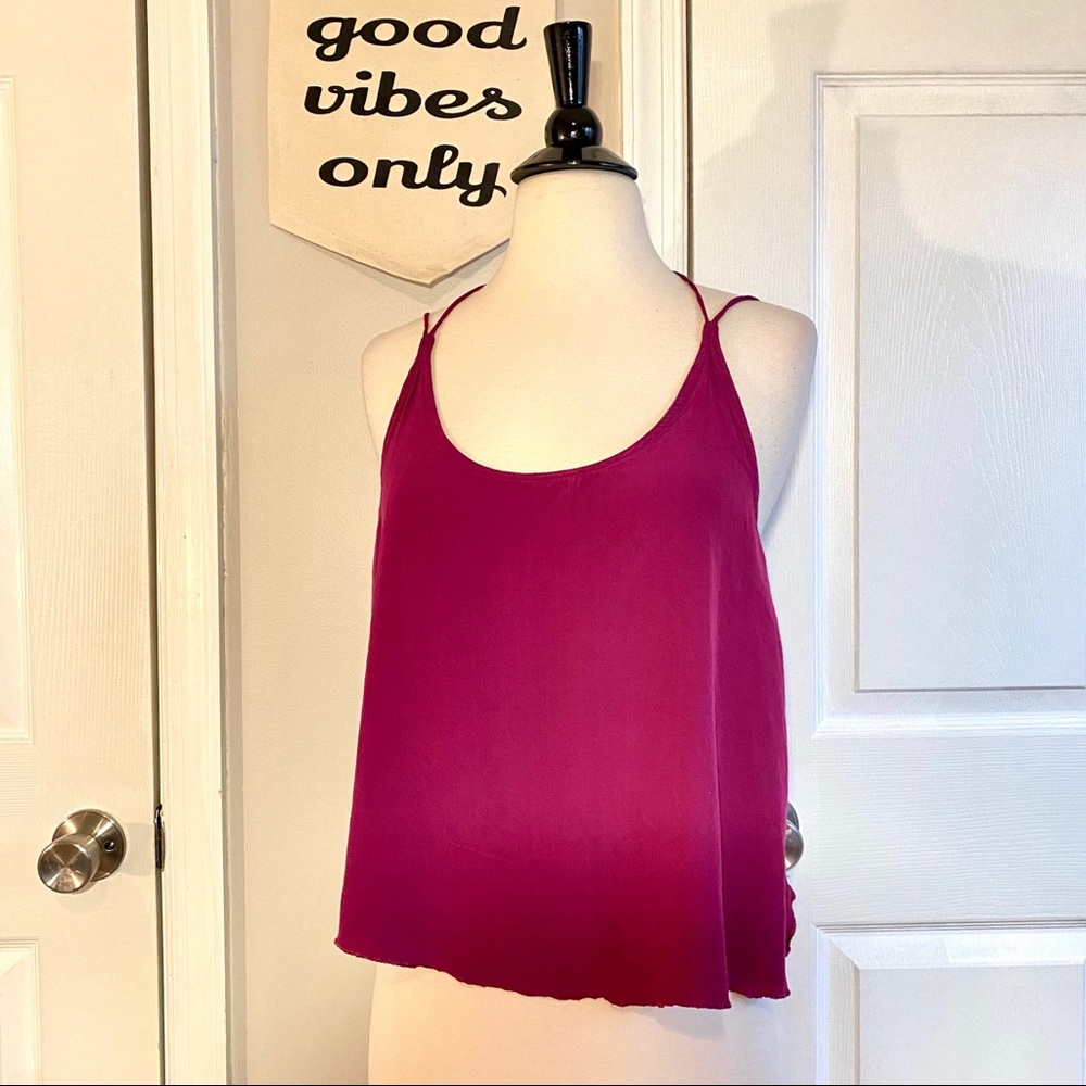 Free People Magenta Tank S